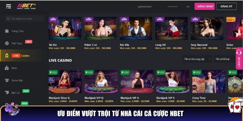 NBET - Top Nhà Cái Cá Cược Online Uy Tín Hàng Đầu Thị Trường 10 Ưu điểm vượt trội từ nhà cái cá cược NBET